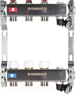 Коллекторная группа отопления Rommer RMS-3201-000003