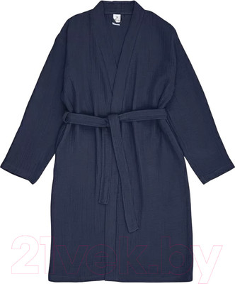 Халат Tkano Essential TK23-BR0005 (M, темно-синий)