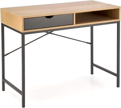 Письменный стол Halmar B50 (натуральный/черный)