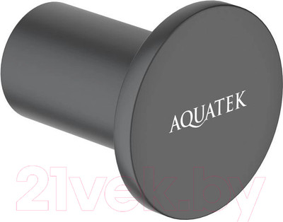 Крючок для ванной Aquatek Лира AQ4401MB (черный матовый)