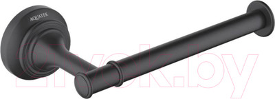 Держатель для туалетной бумаги Aquatek Классик AQ4508MB (черный матовый)