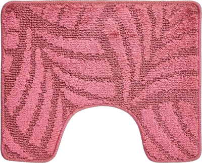 Коврик для туалета Shahintex Актив Icarpet 50x60 001 / 891594 (ягодный 73)