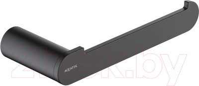 Держатель для туалетной бумаги Aquatek Лира AQ4408MB (черный матовый)