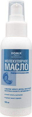 Масло для ног Domix Green Молекулярное для полировки кожи стоп (100мл)