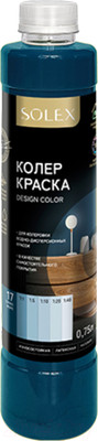 Колеровочная краска Solex Синее море (750мл)