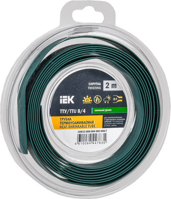 Трубка термоусаживаемая IEK UDR12-008-004-002-K06-T