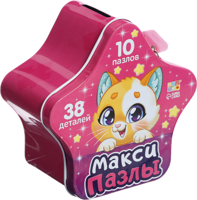 Развивающая игра Puzzle Time Макси-пазлы. Волшебные феи / 9954036 (10шт)