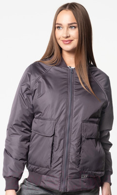 Куртка MT.Style №29 Bomber (S, графит)