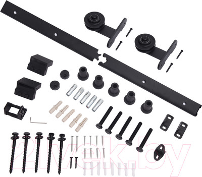 Комплект фурнитуры для раздвижных дверей Юнива Верхняя BDHB03P/1.8