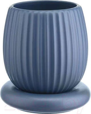 Вазон Tkano Edge TK22-DEC-PT0003 (темно-синий)