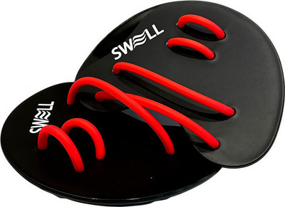 Лопатки для плавания SWELL Finger Paddle 003 SWFP (черный/красный)