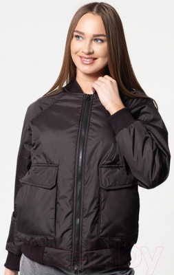 Куртка MT.Style №29 Bomber (S, черный)