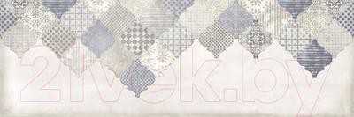 Декоративная плитка Cersanit Majolica В MA2S042DT (198x598, голубой)