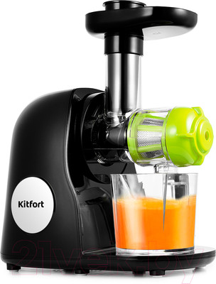 Соковыжималка электрическая Kitfort KT-1111-1 (зеленый)