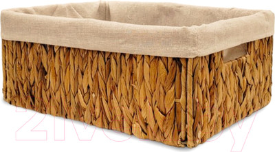 Корзина Swed house Lofsen 94.01.8571 (натуральный/белый)