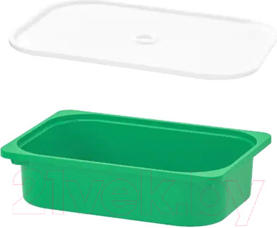 Контейнер для хранения Swed house Forvaring Slada Gul 64.01.3701 (зеленый/белый)