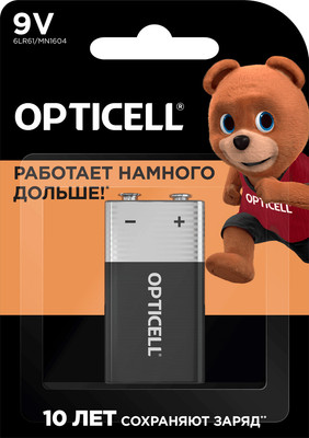 Батарейка Opticell Basic 9V 5051003