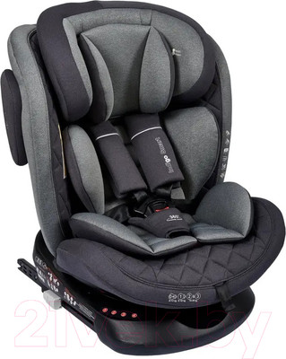 Автокресло INDIGO Smart Isofix (серый)
