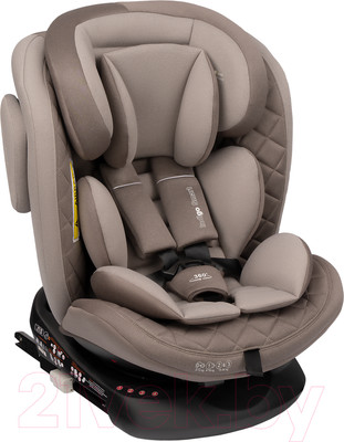 Автокресло INDIGO Smart Plus Isofix (бежевый/коричневый)