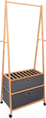 Стойка для одежды AksHome Azalea 2 (бамбук)