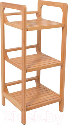 Этажерка AksHome Lily 3 (бамбук)