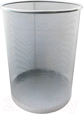 Корзина для бумаг GROSS L5001 (19л, серебристый)