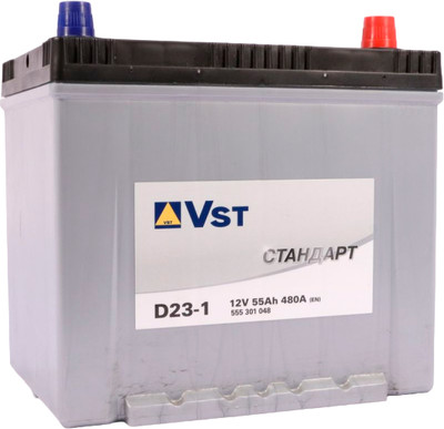 Автомобильный аккумулятор VST 555301048 (55 А/ч)