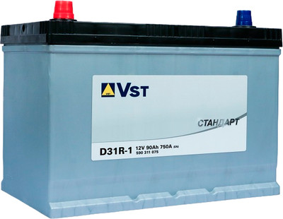 Автомобильный аккумулятор VST 590311075 (90 А/ч)