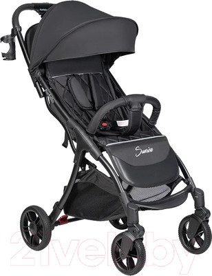 Детская прогулочная коляска Farfello Sunrise / FS-001 (черный)
