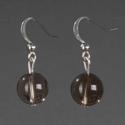 Серьги Wolves Элитный Раухтопаз 40969 №1