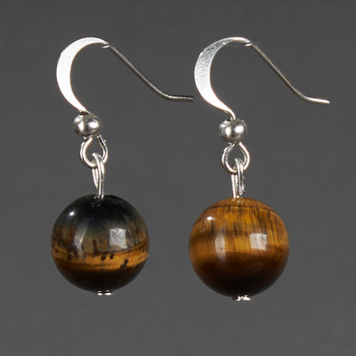 Серьги Wolves Элитный Соколиный глаз 40977 №1