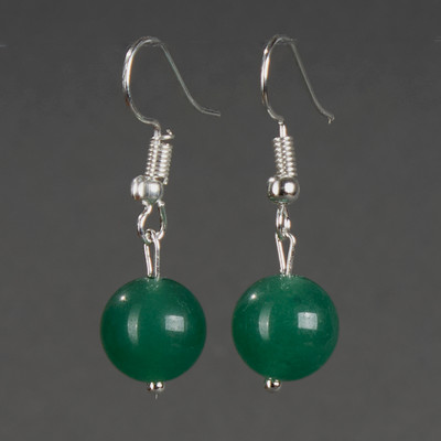 Серьги Wolves Элитный Хризопраз 41002 №2