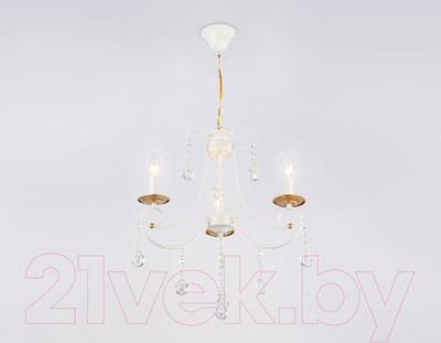 Люстра Ambrella TR4915/3 WH/GD