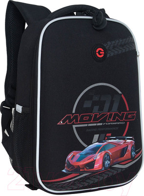 Школьный рюкзак Grizzly RAw-497-12 (черный)