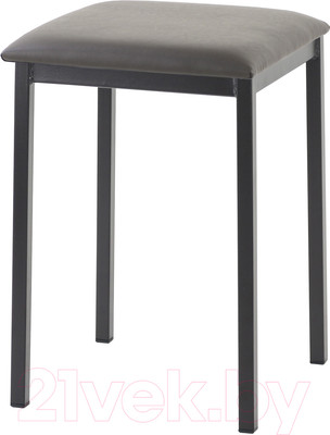 Табурет AMC Comfort 7 Г К2.8 (кожзам серый/коричневый/коричневый)