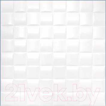 Потолочная плита SOLID C2074 из экструдированного пенополистирола (500х500, 8шт, белый)