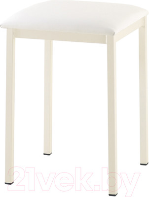 Табурет AMC Comfort 7 Г К3.12 (кожзам белый/слоновая кость)