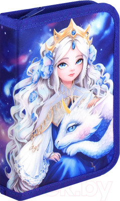 Пенал Феникс+ Принцесса с драконом / 65667