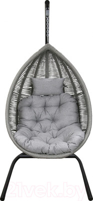 Кресло подвесное Garden Story Ибица / D2709 (черный/серый)
