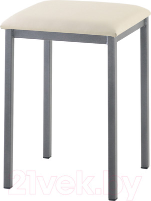Табурет AMC Comfort 7 Г К4.3 (кожзам бежевый/графит)