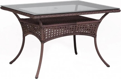 Стол садовый AIKO Deco 7034П стол-2 прямоугольный 120x90x75 (6 мест)