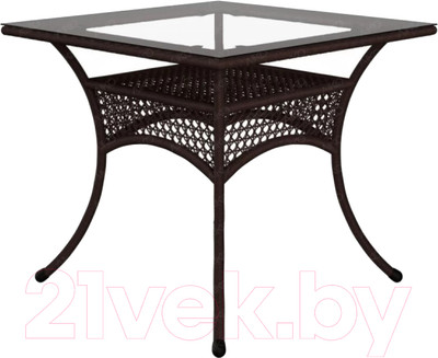 Стол садовый AIKO Deco 7034П стол-3 квадратный 90x90x75