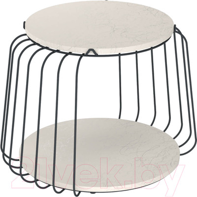 Журнальный столик Sheffilton SHT-CT70 (харро/антрацит МДФ/металл)