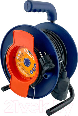 Удлинитель на катушке Glanzen EC-20-014