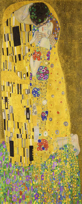 Картина на стекле Stamprint Поцелуй Г. Климт PT002 (125x50)