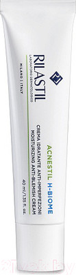 Крем для лица Rilastil Acnestil H-Biome Увлажняющий для кожи с пост-акне (40мл)