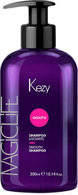 Шампунь для волос Kezy Smooth Shampoo Разглаживающий для вьющихся, непослушных волоc (300мл)