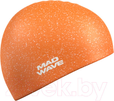 Шапочка для плавания Mad Wave Recycled (оранжевый)