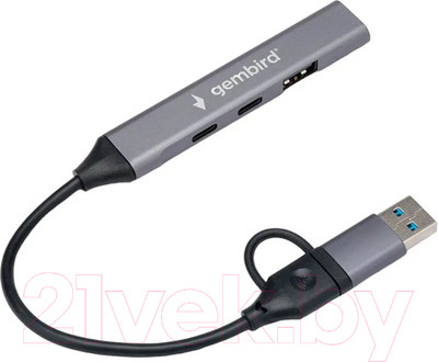 USB-хаб Gembird UHB-C444 (4 порта)