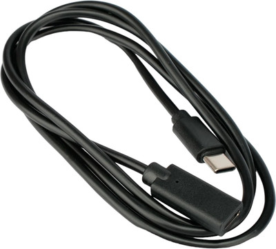 Удлинитель кабеля Cablexpert CCP-USB2-CMCF-1M (1м, черный)